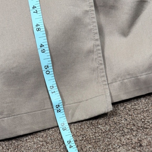 Vintage Worthington Women's Tan Double Breasted Belted Trench Coat Size 18T - Picture 9 of 12